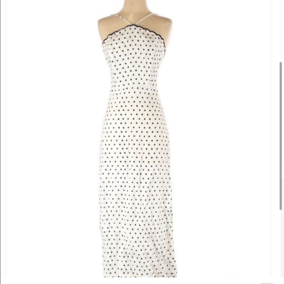 Farm Rio Polka Dot Midi Dress - Picture 4 of 10